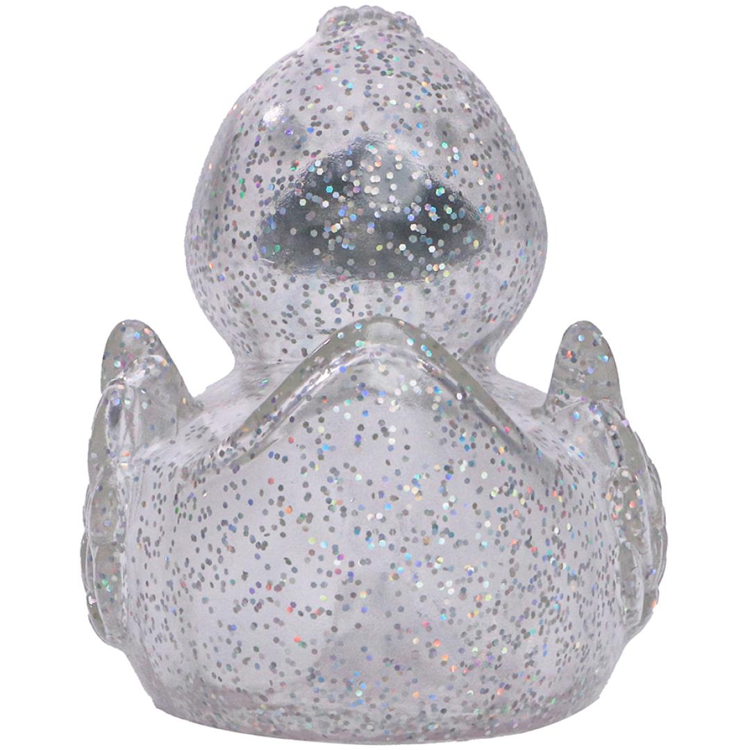 M131004 Glitter/silver - Rubber duck, wings - mbw